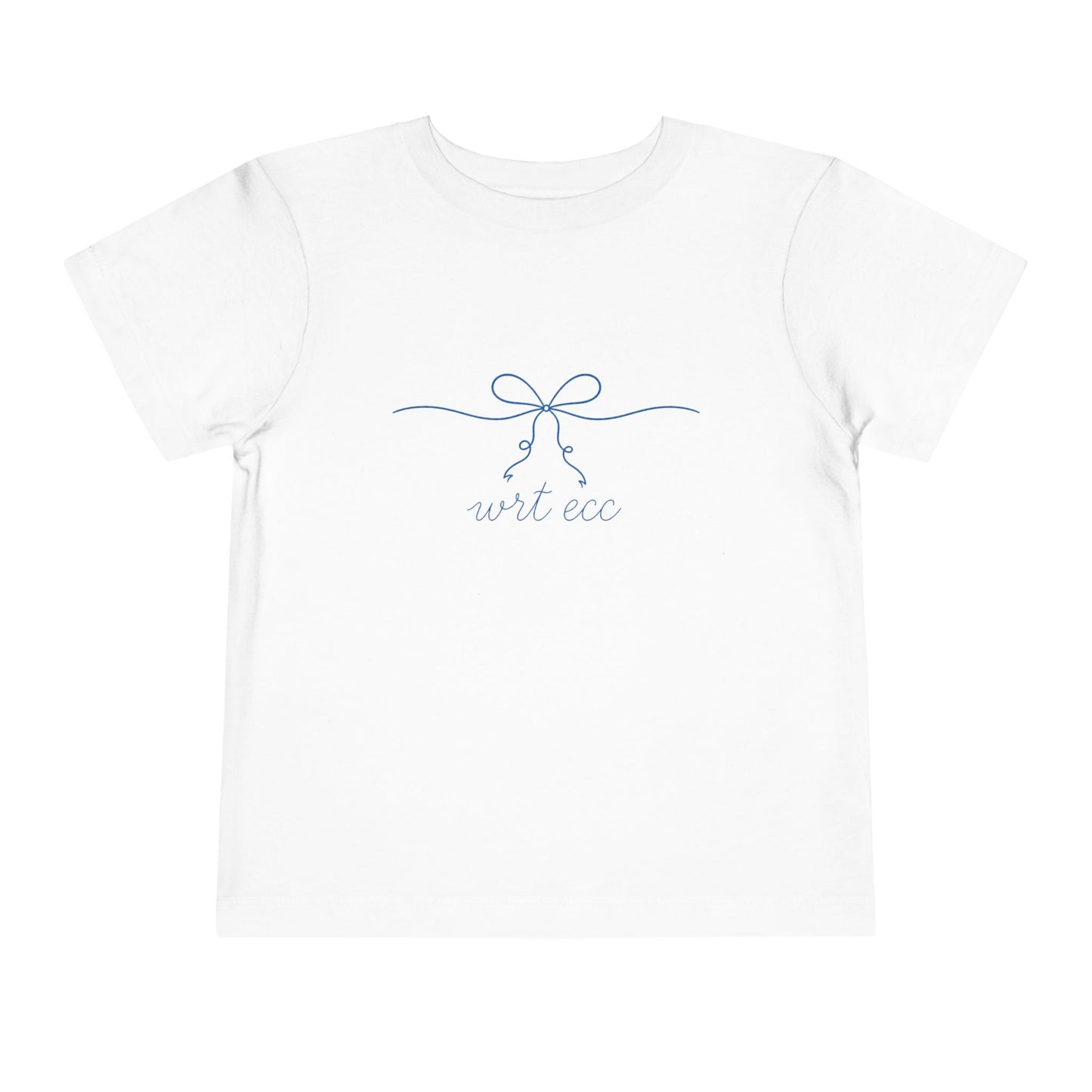 WRT ECC “Ribbon Underline Bow” Toddler Tee