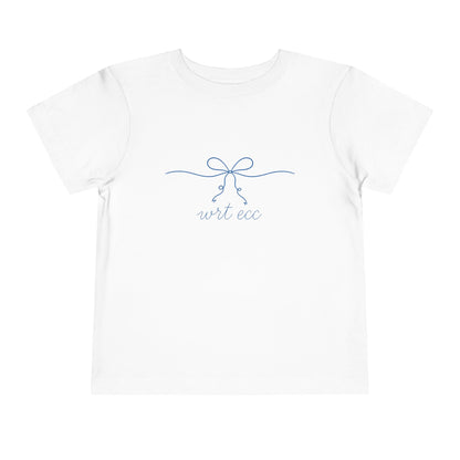 WRT ECC “Ribbon Underline Bow” Toddler Tee
