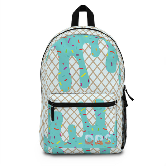 “Drip Check” 🍦 Ice Cream Sprinkles Kids Backpack by CGO