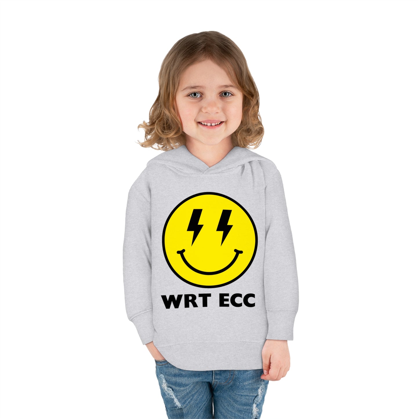 “Personalized Smile” 💙😎 WRT ECC Personalized Toddler Pullover Fleece Hoodie