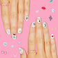 Taylor-inspired nail stickers with 544 designs