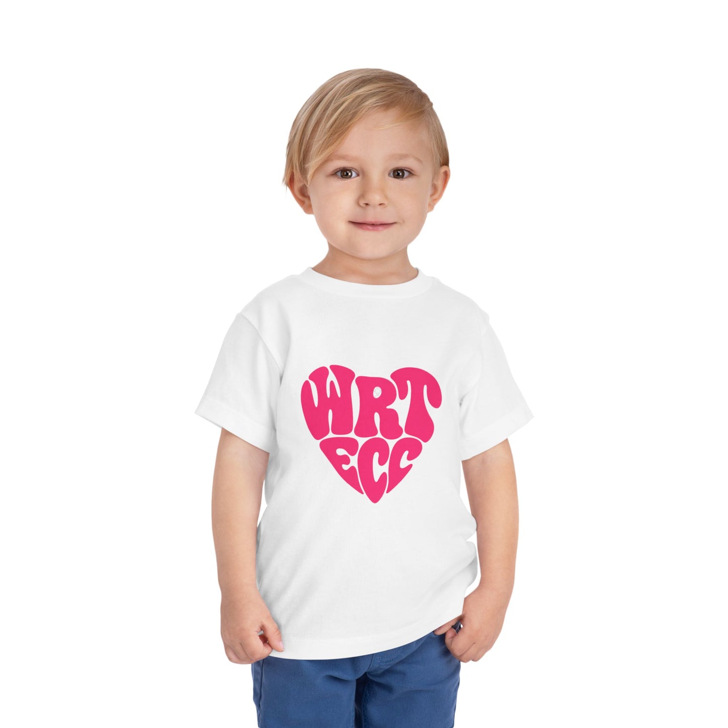 WRT ECC “Warped Heart Type” Toddler Tee