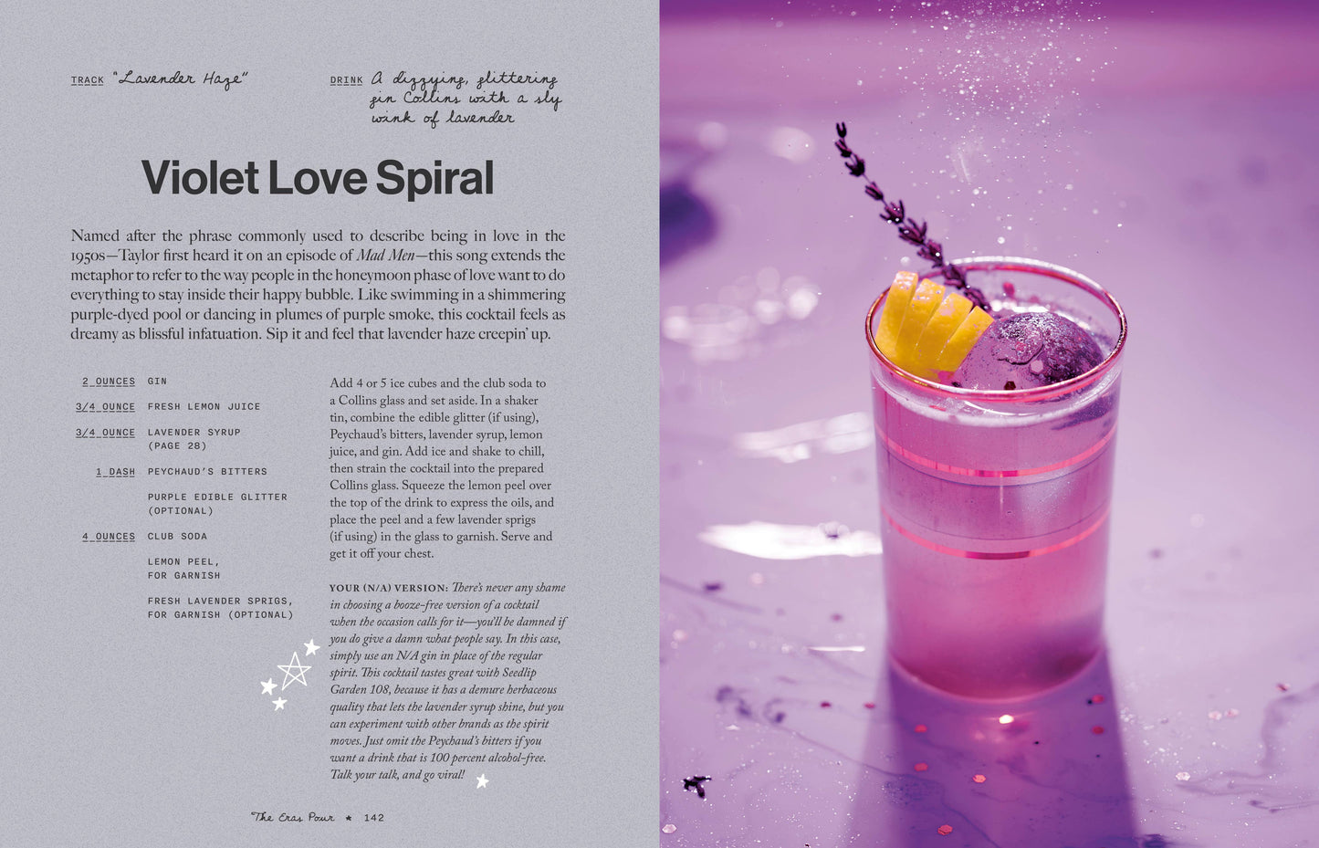 Swiftie gift book for cocktail and music lovers