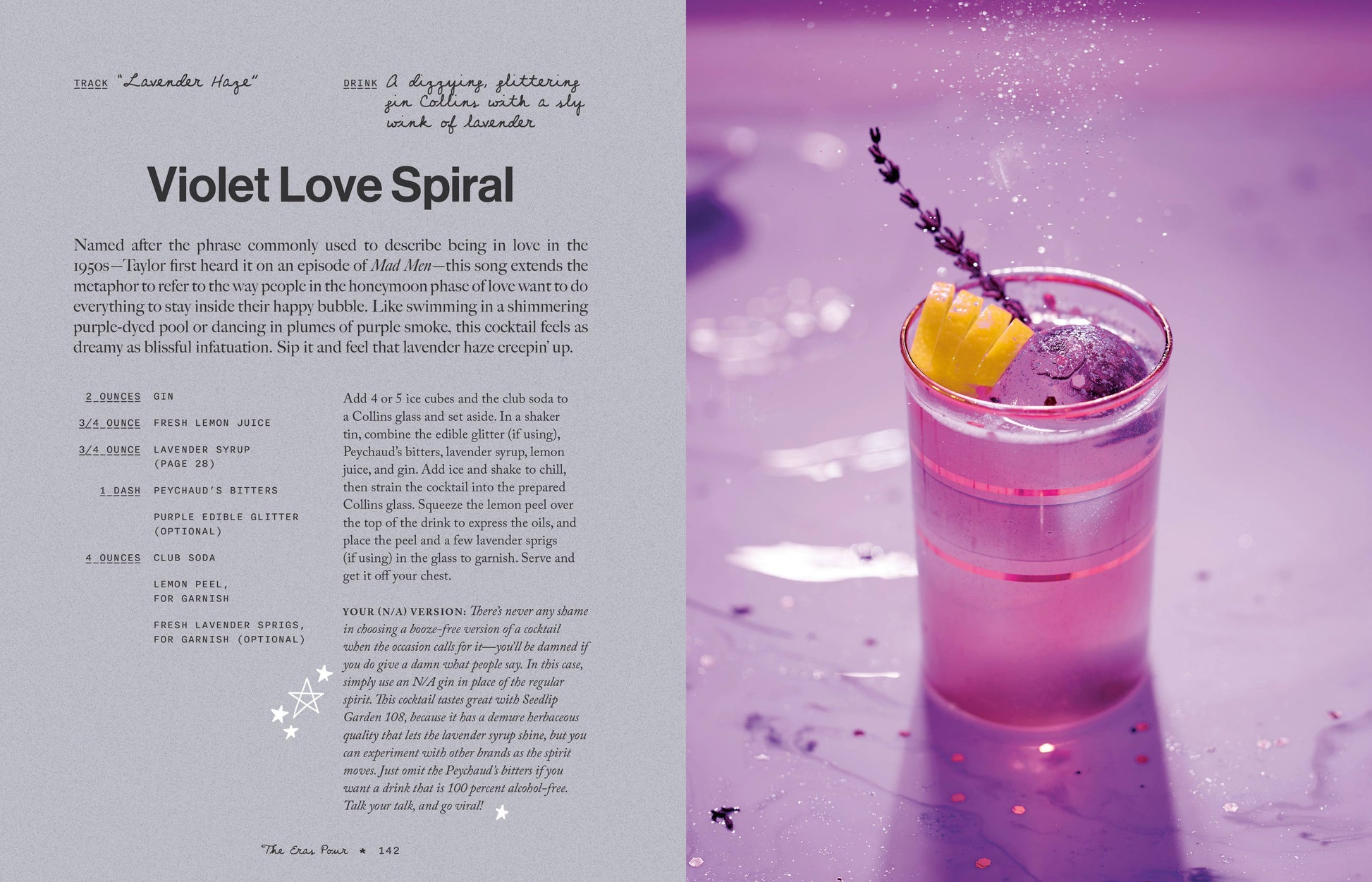 Swiftie gift book for cocktail and music lovers