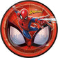 Spider-Man 9 inch dinner plates pack of 8