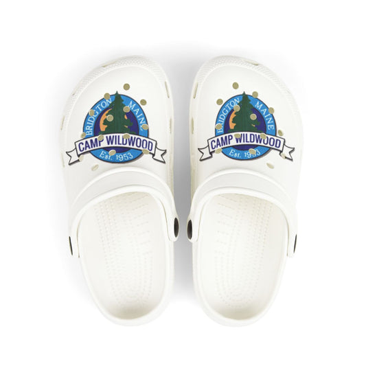 "Bunk Clogs" 🐊 Camp Foam Clogs — Lightweight EVA Slip-Ons (Pick Your Camp)