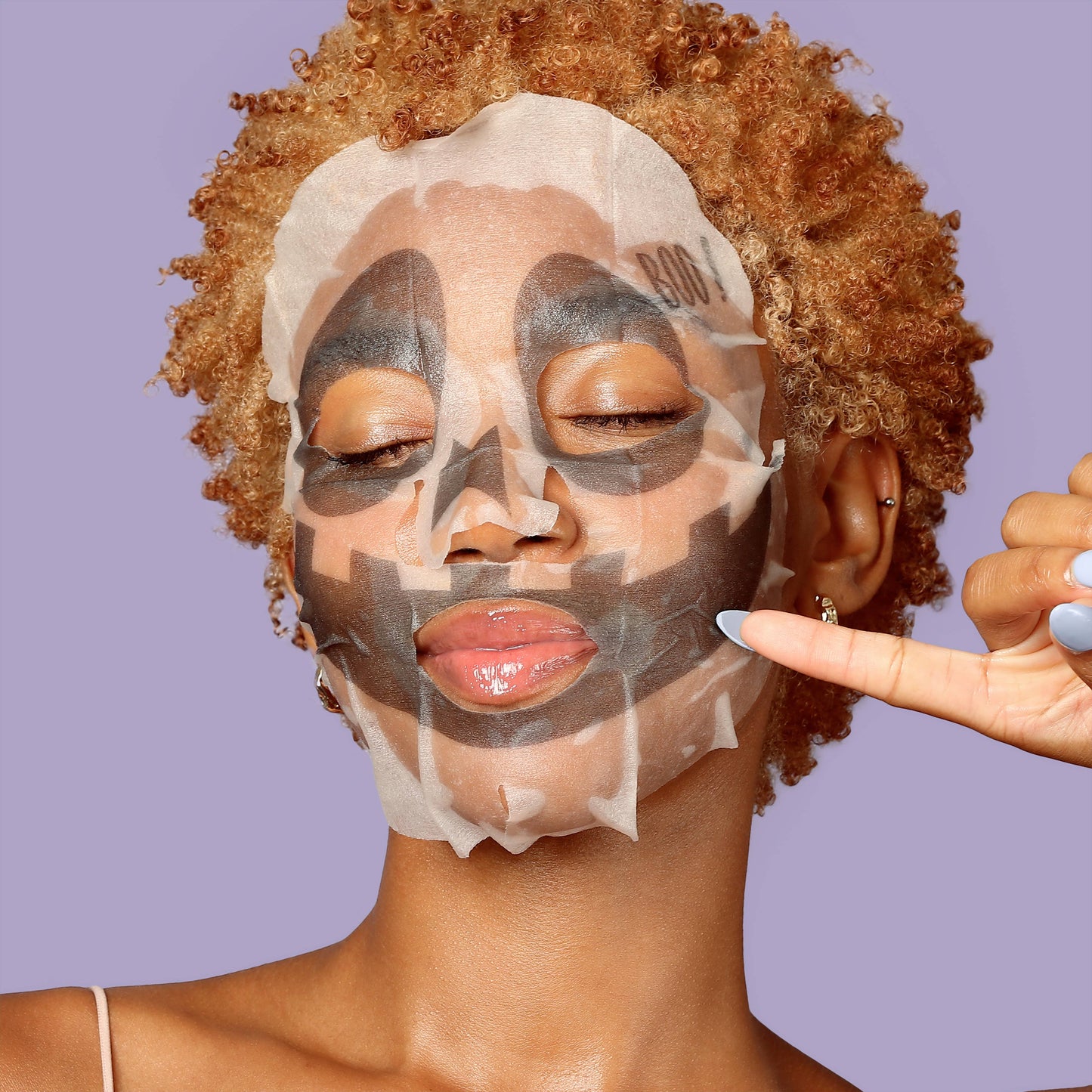 “Boo-tiful Glow” 👻 Halloween Pore-Refining Facial Mask Halloween (Ghost)