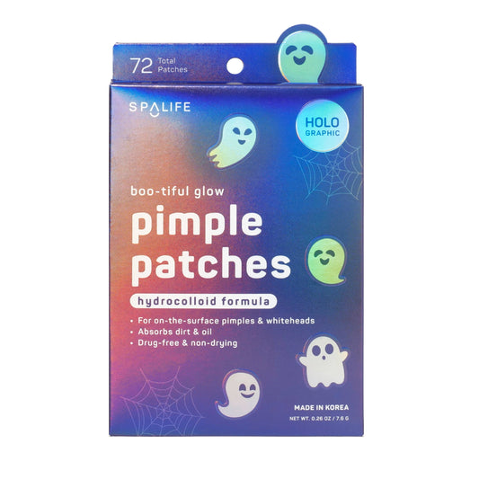 “Spirited & Clear” 👻 Holographic Ghost Pimple Patches