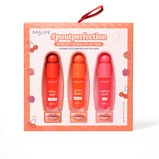 “#PoutPerfection”👄 Lip Oil Trio