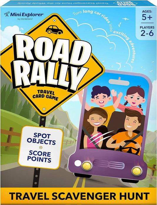 "Are We There Yet?" 🚗 Road Rally Travel Scavenger Hunt Card Game by Dan&Darci