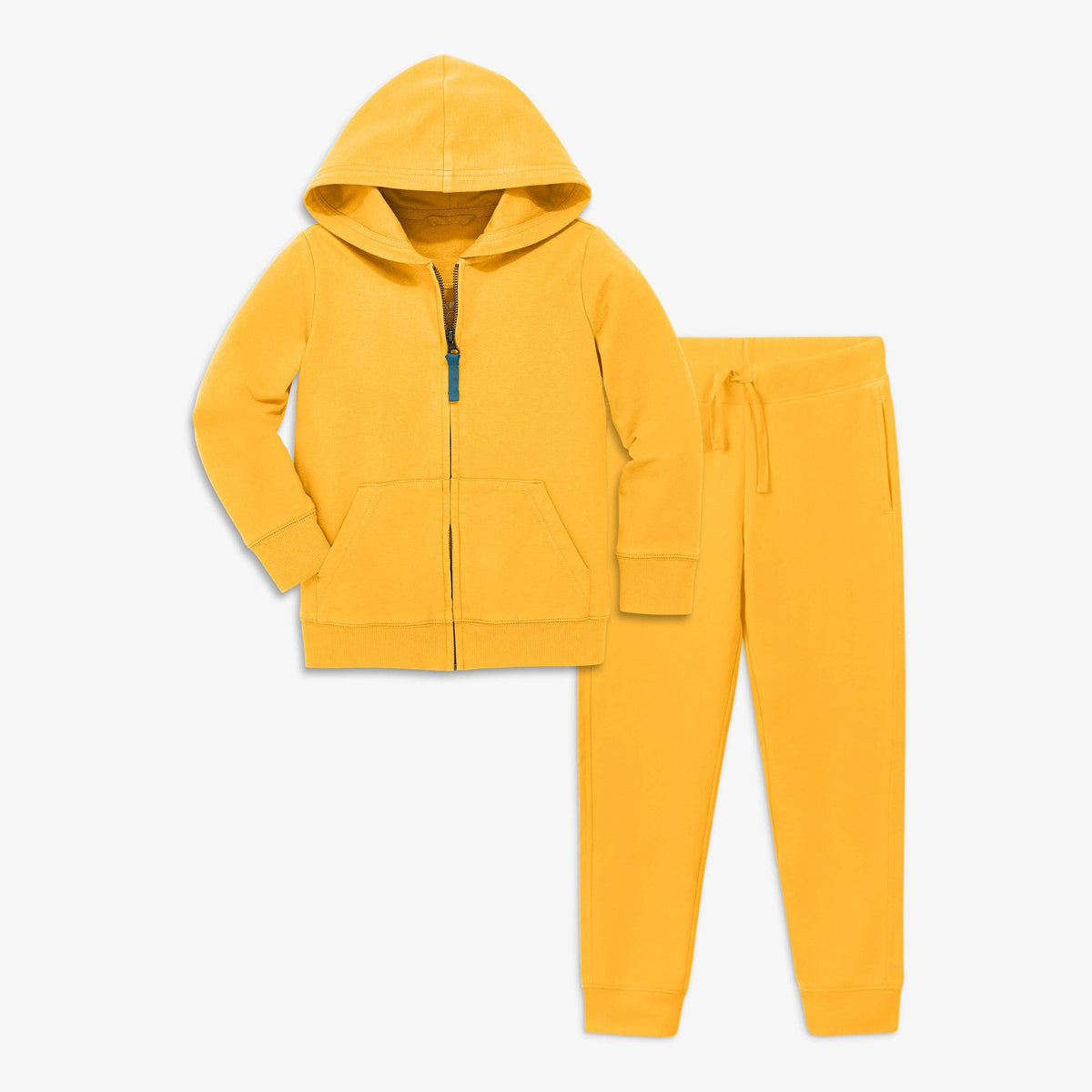 "Zip & Go" 🧥 Kids Zip Hoodie & Jogger Set by Primary