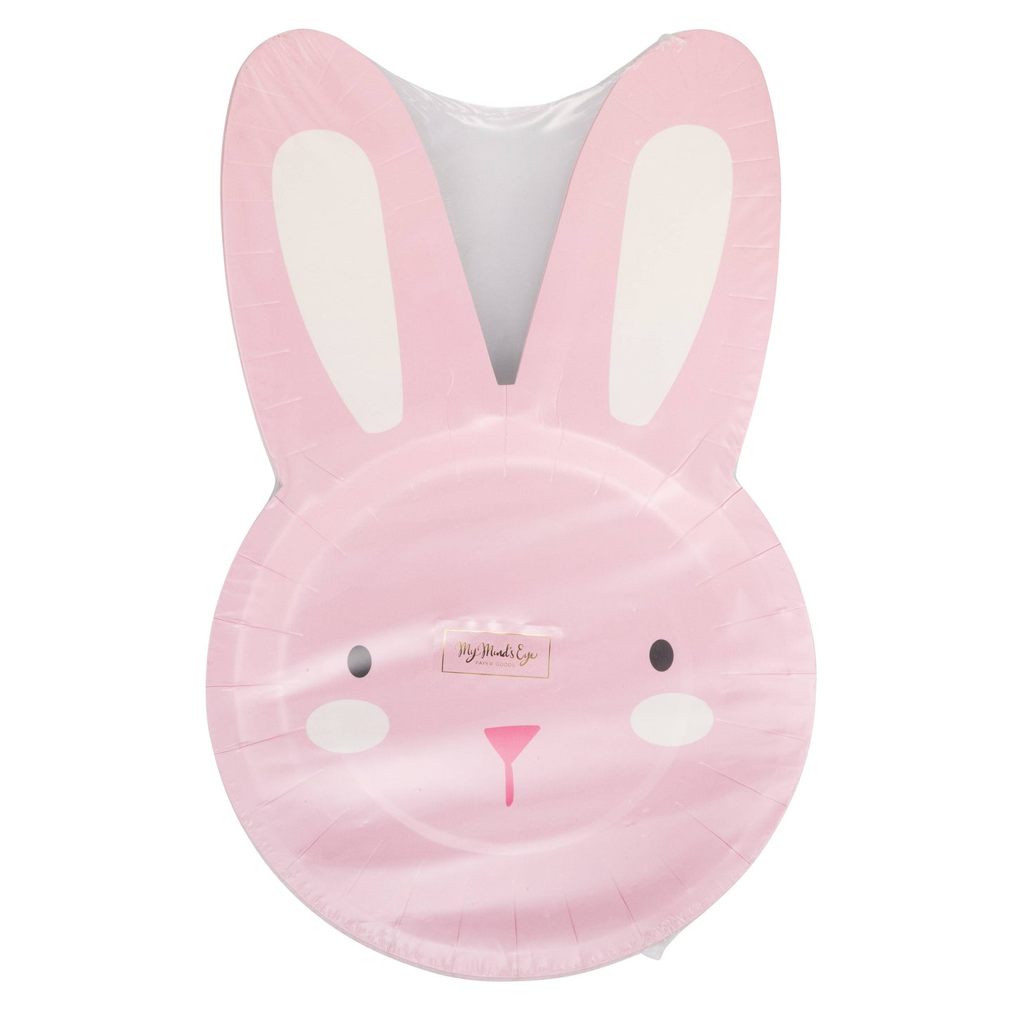 Easter celebration bunny table plate close‑up