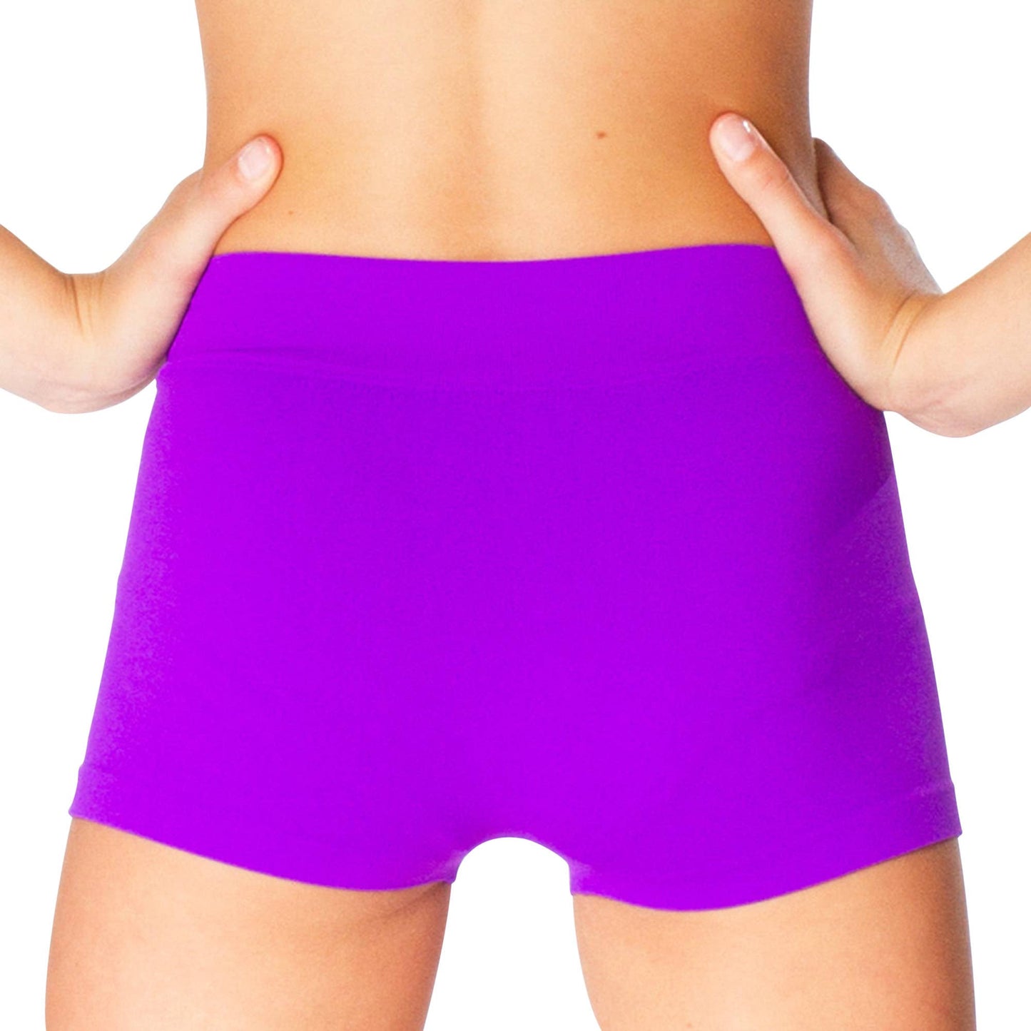 Seamless layering shorts for girls