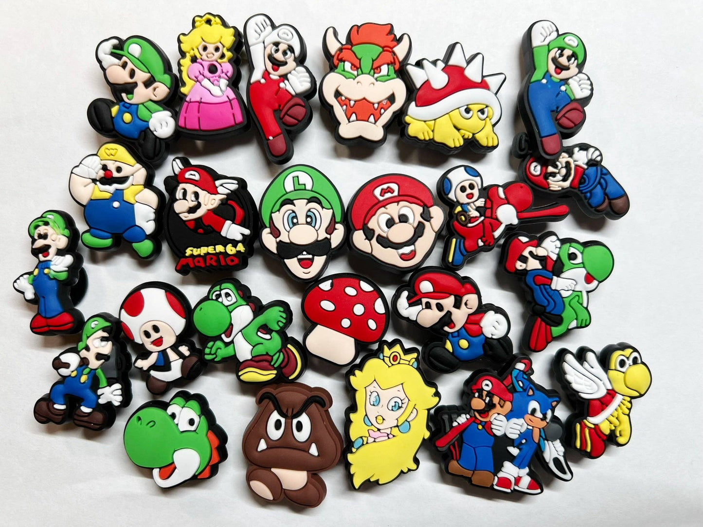 Fancy PVC shoe charms for Crocs footwear
