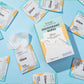Vegan, cruelty-free deodorant wipes with anti-inflammatory skin benefits