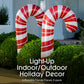 outdoor christmas candy cane inflatables with remote