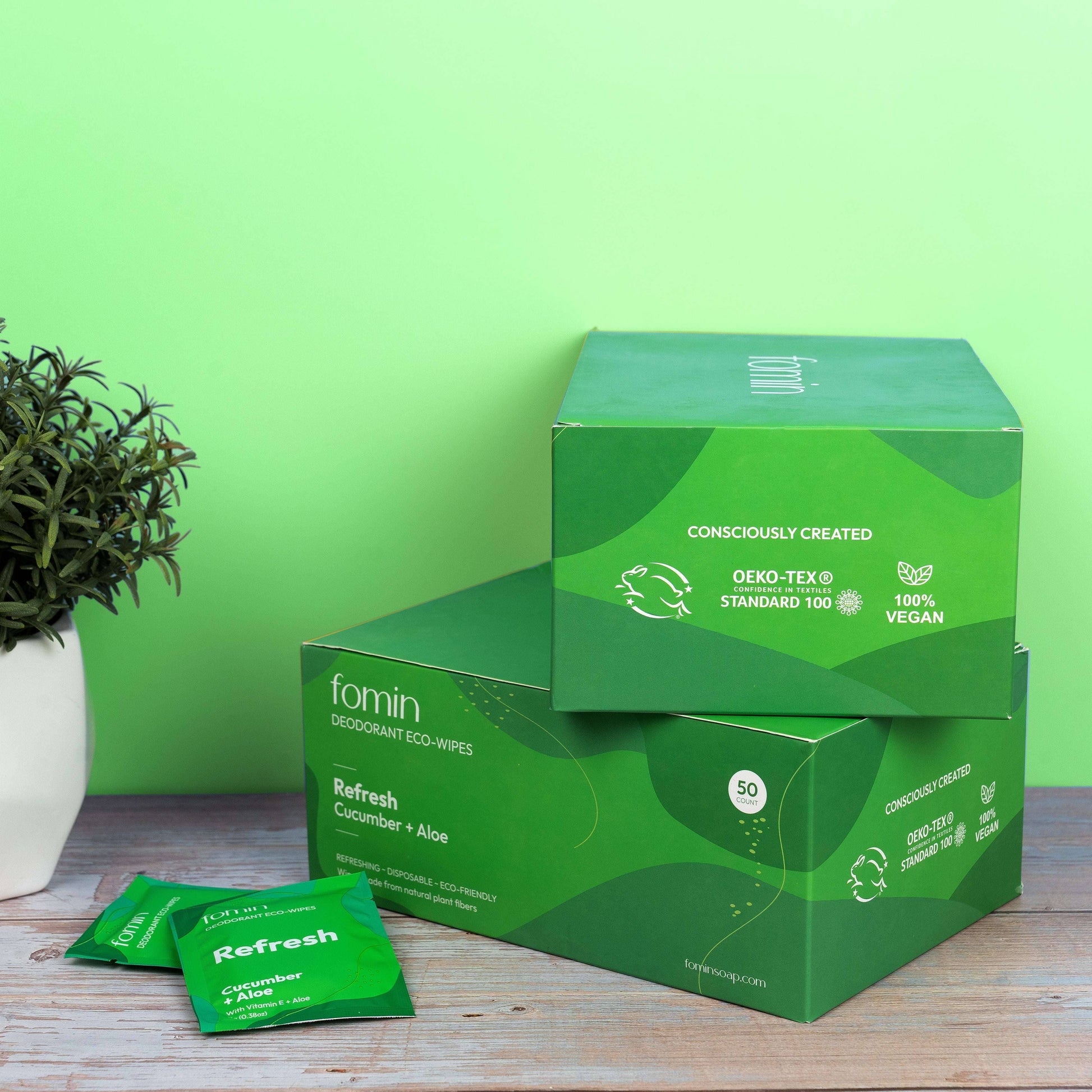 Deodorant wipes for sensitive skin with odor-neutralizing and hydrating formula

