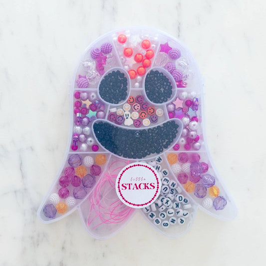 “Boo Crew” 👻✨ Friendly Ghost Bracelet Kit