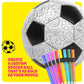 "Goal Tender" ⚽ Color-Your-Own Soccer Ball Kit by Dan&Darci