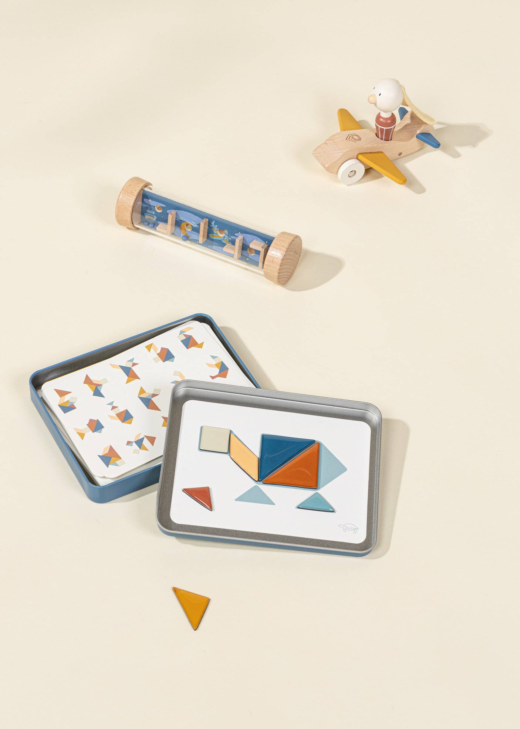 Flight Crew mini playing cards for kids