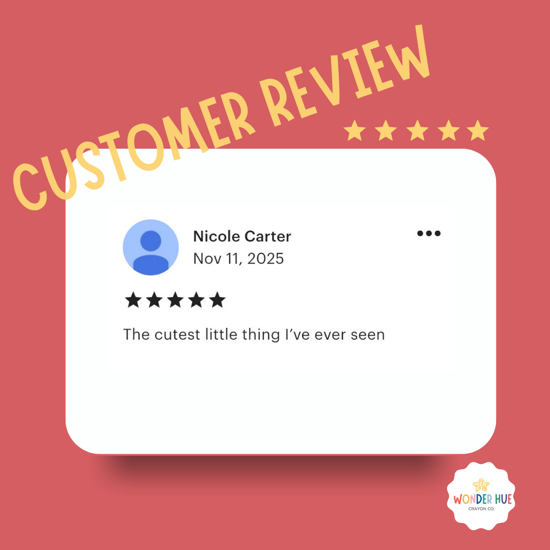 Unicorn shaped crayons creative kids gift