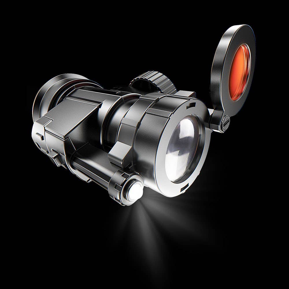 STEM monocular for kids with LED night light