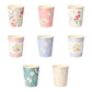 "Tea Time Garden" 🌺 English Garden Party Cups by Meri Meri
