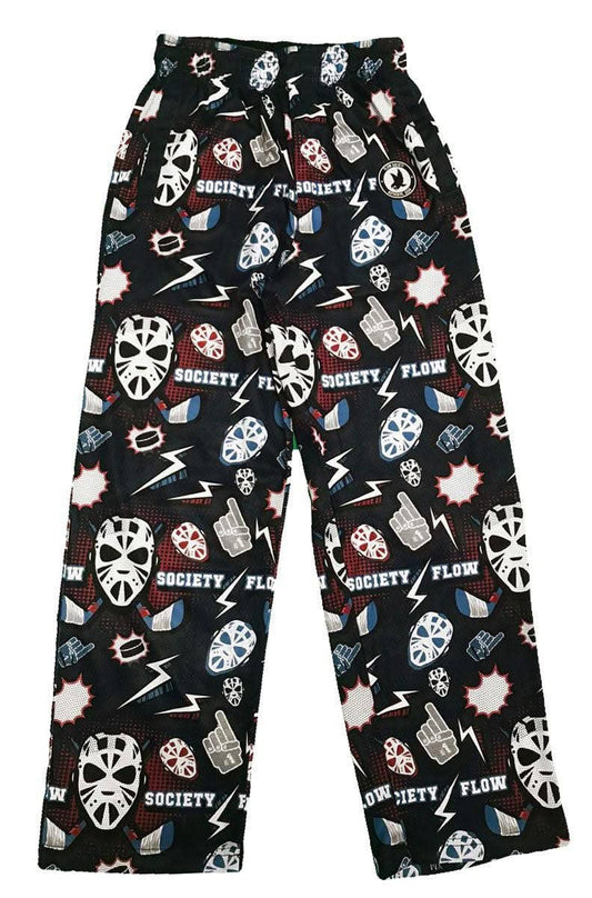 "Hat Trick Hero" 🎩 Kids Sports Lounge Pants in Blue by Flow Society