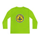 Youth Long Sleeve Tee - Pine Forest Camp Patch Design