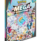 pokemon mega evolutions sticker book with 300 stickers