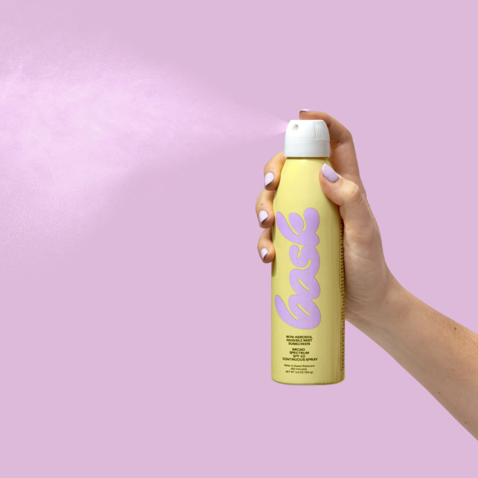 "Mist & Go" ☀️ Bask SPF 50 Non-Aerosol Spray Sunscreen