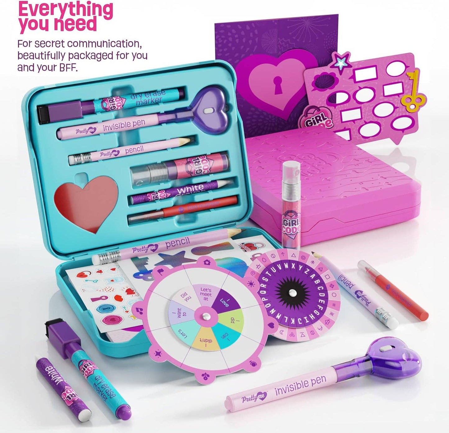 "Top Secret" 🔍 Secret Messaging & Spy Decoder Kit by Dan&Darci