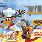 Reindeer-themed Christmas picture book
