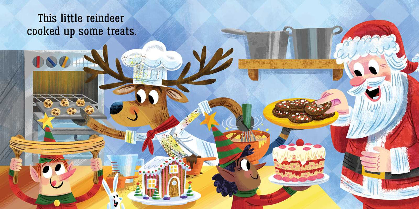 Reindeer-themed Christmas picture book