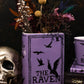 Ceramic vase for gothic bookish style