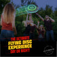 Outdoor rechargeable flying disc with colorful glow