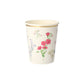 "Tea Time Garden" 🌺 English Garden Party Cups by Meri Meri