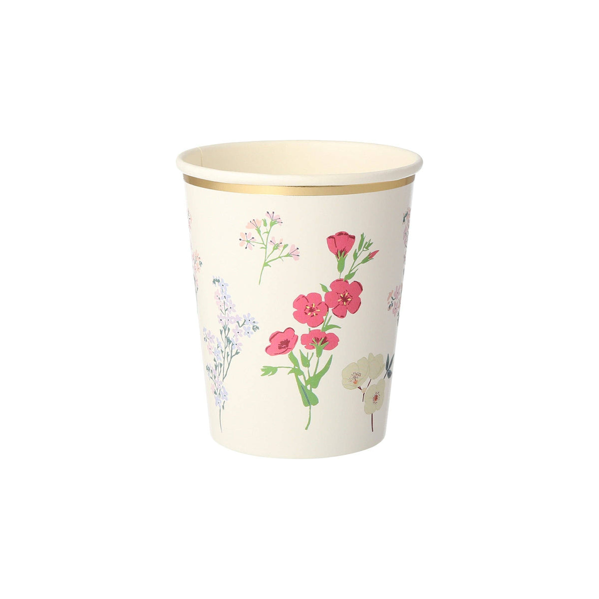 "Tea Time Garden" 🌺 English Garden Party Cups by Meri Meri