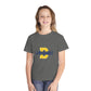 Youth T-Shirt — Camp Danbee Yellow Tee with Letter D