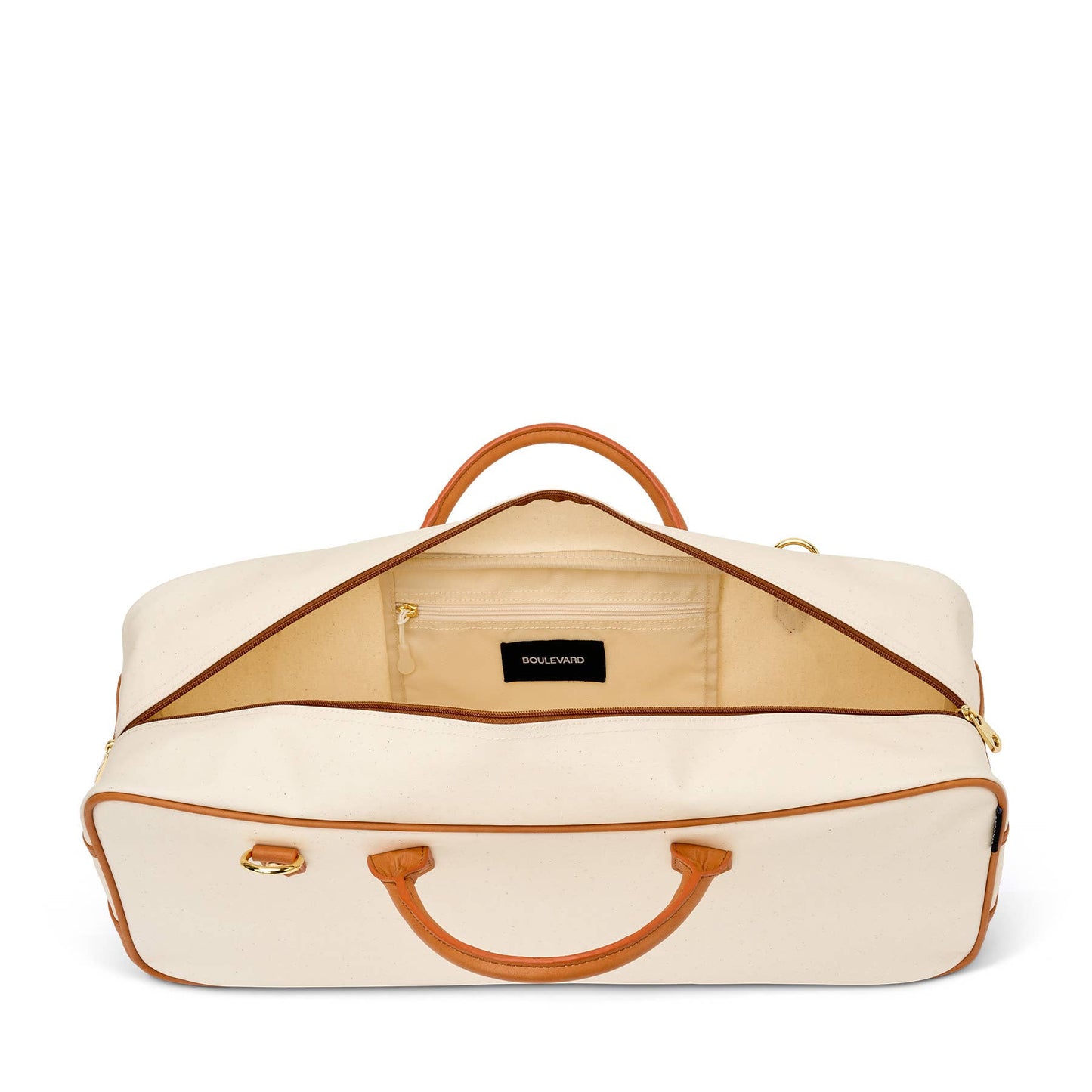 Mahjong tote with zippered tile bag and drawstring rack pouch