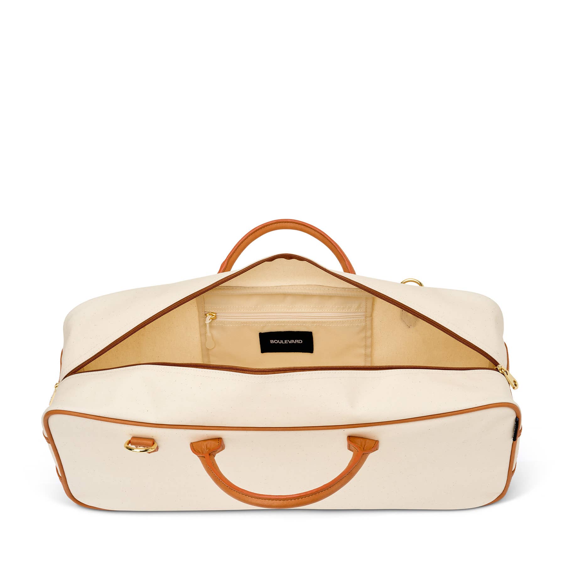 Mahjong tote with zippered tile bag and drawstring rack pouch