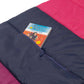 "Pack & Snooze" 🎒 Mimish Sleep-N-Pack Sleeping Bag — Raspberry Sorbet, Navy & Winterberry (Big Kid)