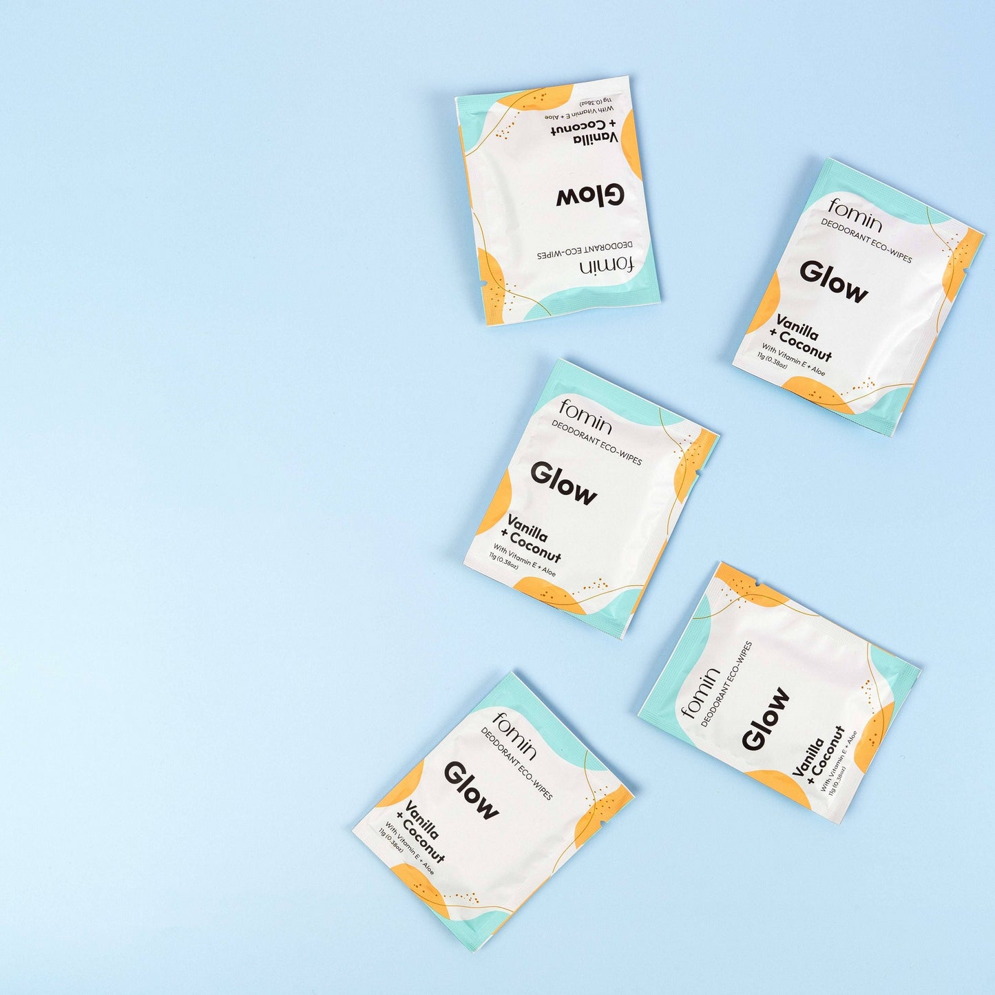 Deodorant wipes for travel, made with cruelty-free and ocean-saving packaging