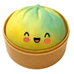 “Bun Energy” 🥟 Squishy Dumpling Stress Relief Toy by Auraquise