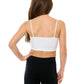 Stretchy girls layering bra camisole