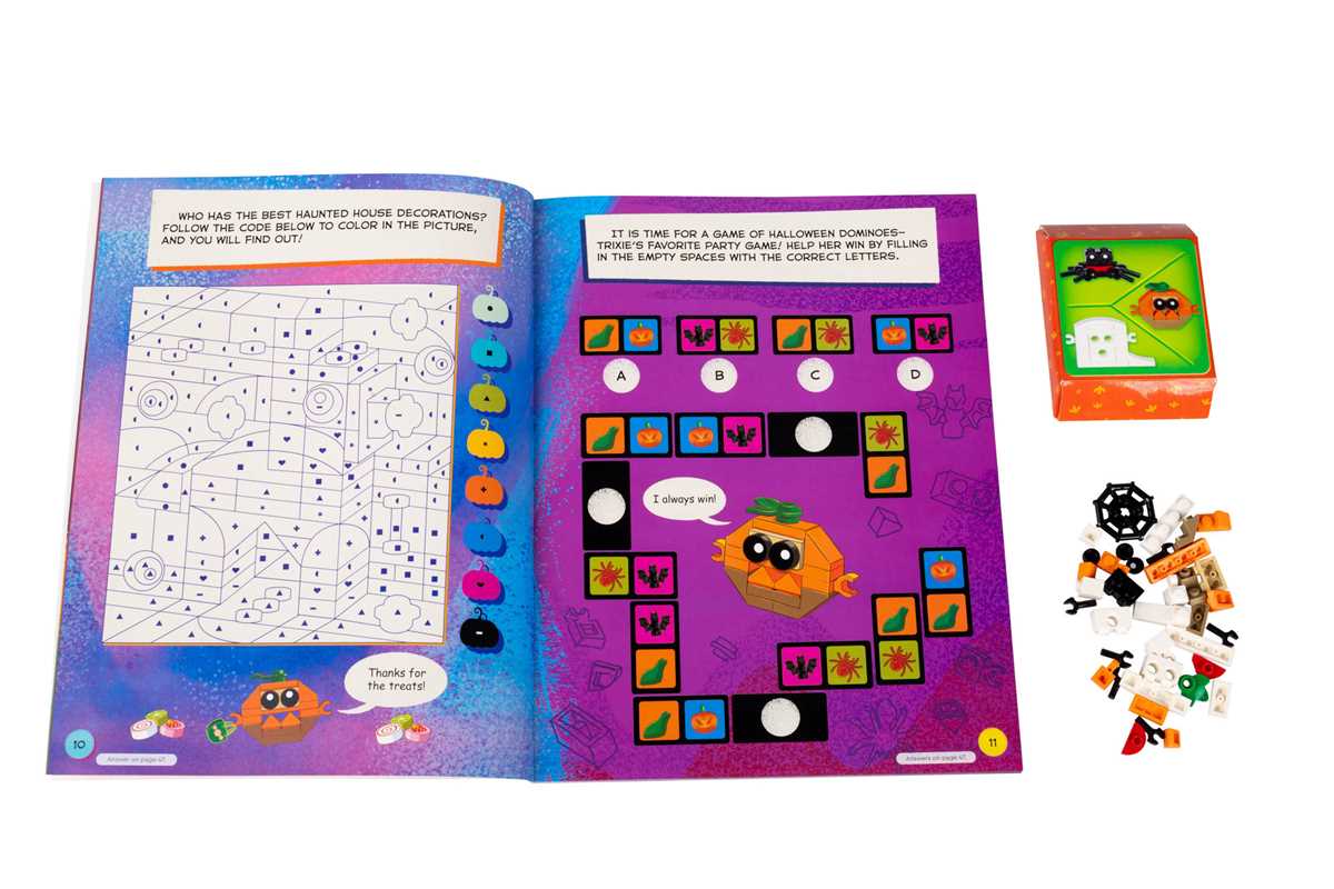 “Brick or Treat” 🎃👻 LEGO® Halloween Activity Book