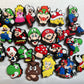 “Game On, Croc Star” 🎮 Mario Cartoon Shoe Charms 24-Pack by JuliesDecal