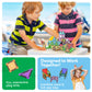 Portable creative building toy for toddlers 3+