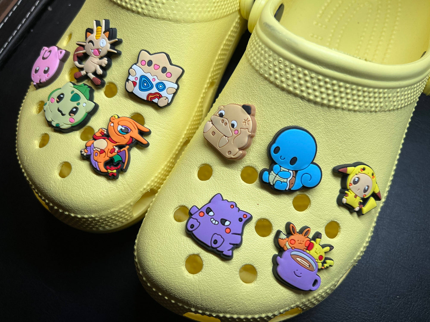 "Gotta Charm 'Em All" 🎮 Pokémon Croc Charm Set (20-Pack) by JuliesDecal