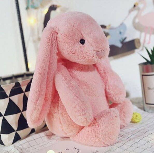 40cm Custom Named Embroidered Plush Bunny – Personalized Easter Gift for Kids and Adults